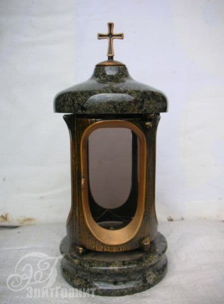 Лампада из масловского гранита